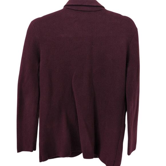 J.Crew Schoolboy Sweater Blazer in Midnight Burgundy XS - Picture 5 of 6